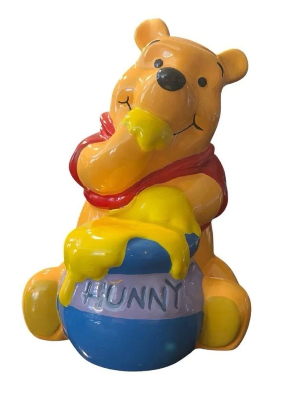 Disney Winnie the Pooh Days of Hunny Ceramic Coin Bank Honey Pot